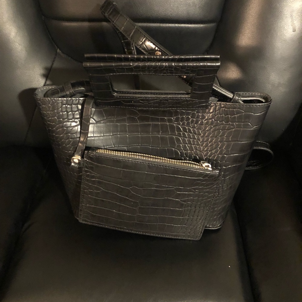 Black Print Bag